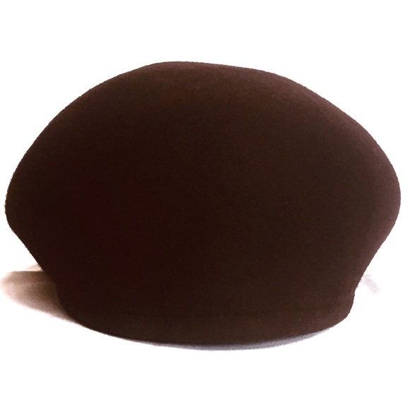 Brown Wool KANGOL Carimac Cap Hat, Medium - Picture 4 of 5